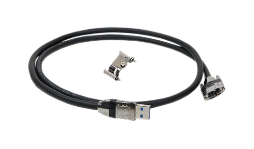 USB 3.1 Locking Cable (Cast Metal Connectors)