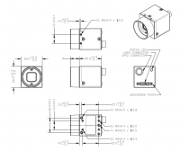 Preview: Dimensions of the Blackfly cameras Preview: Dimensions of the Blackfly cameras
